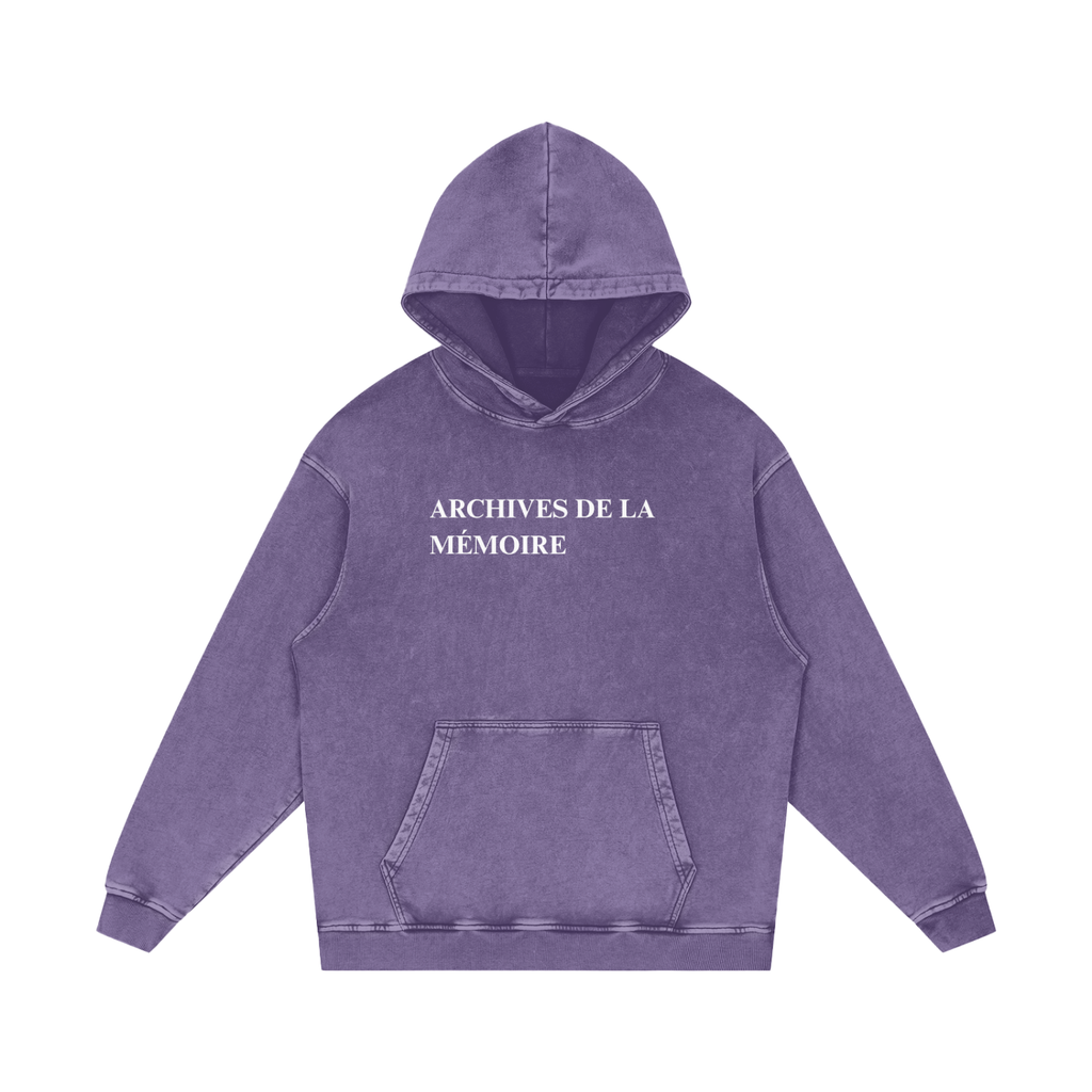 Archives Washed hoodie